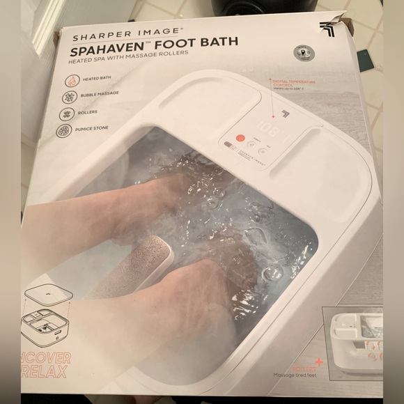 Sharper Image Other New Sharper Image Spahaven Soothe Foot Bath